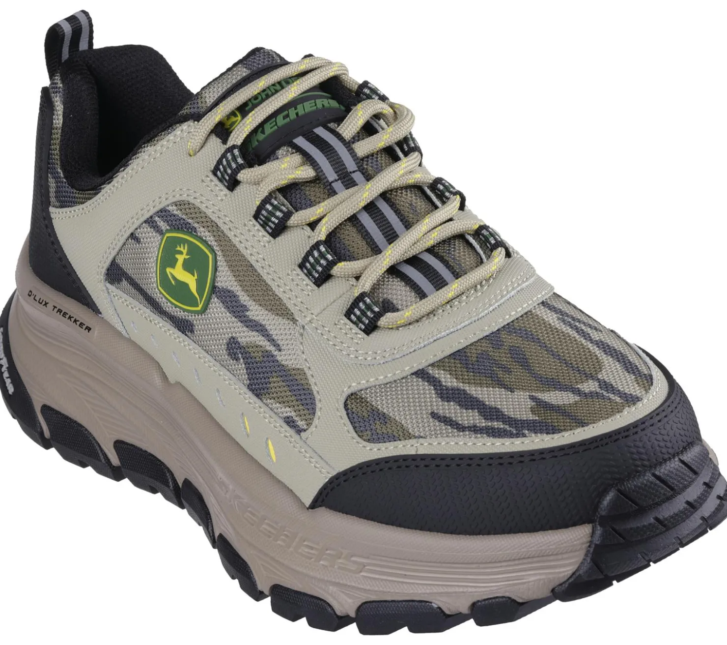 Lace Up|Athletic Sneakers<SKECHERS John Deere: D'Lux Trekker - Soundguard CAMOUFLAGE