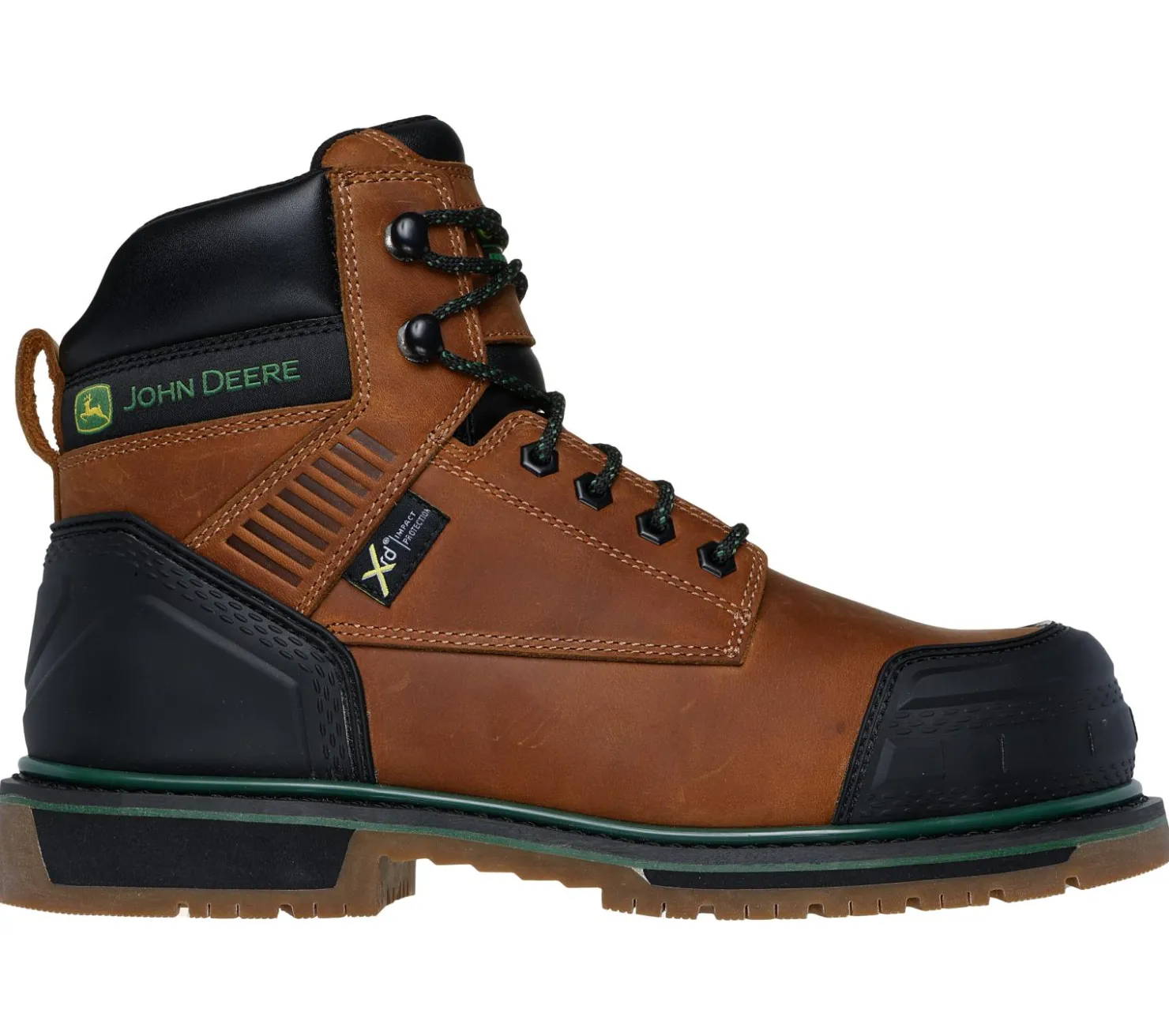 Work & Safety|Boots<SKECHERS John Deere: Roughcutter- Pinegrip BROWN