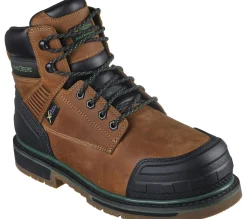 Work & Safety|Boots<SKECHERS John Deere: Roughcutter- Pinegrip BROWN