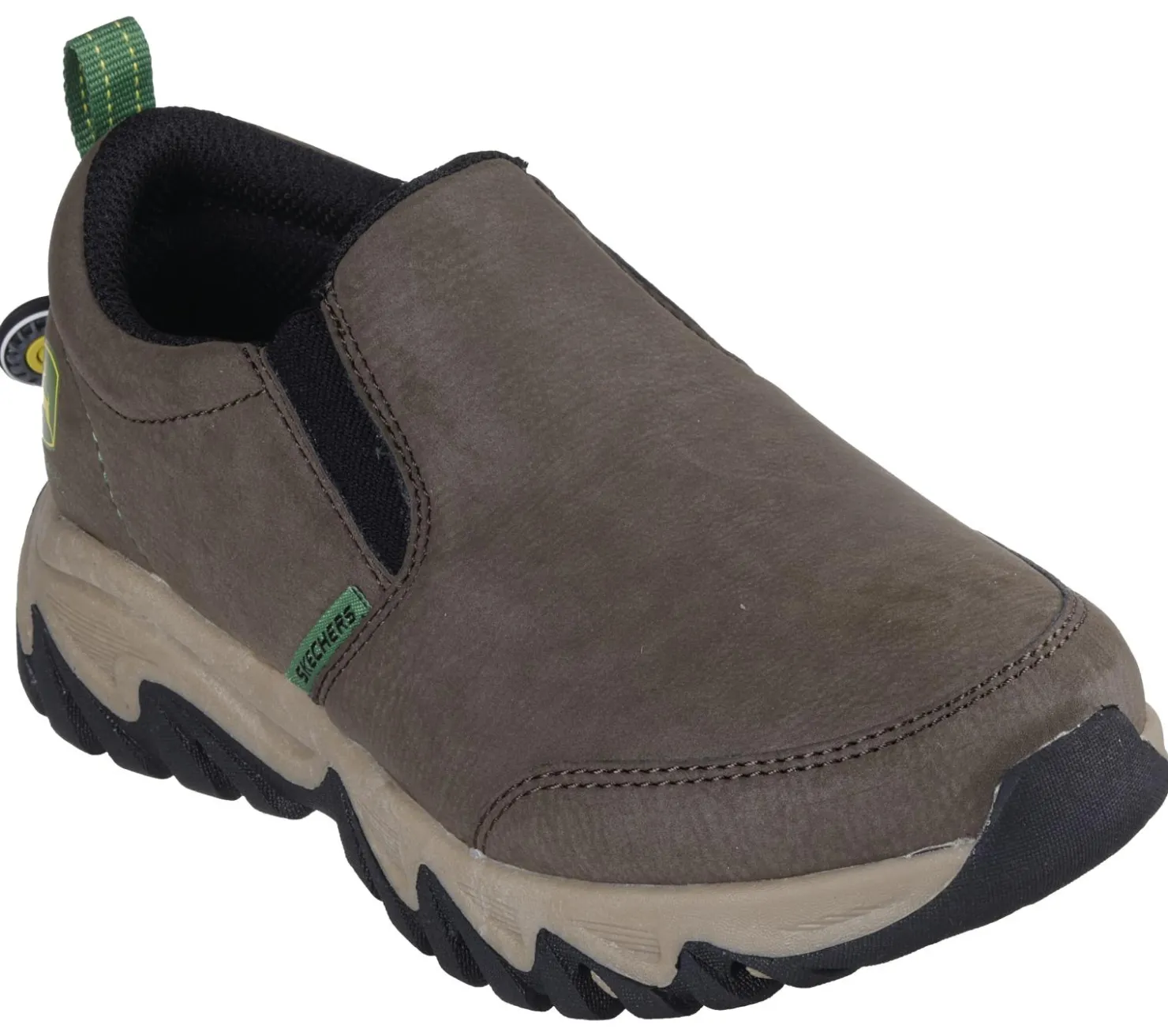 Slip-Ons<SKECHERS John Deere: Rugged Ranger - Tractor-Brisk BROWN