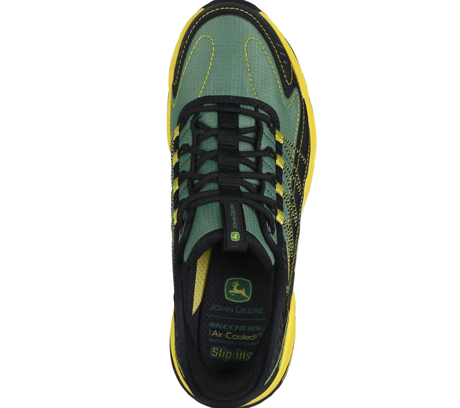 Hands Free Slip-Ins|Athletic Sneakers<SKECHERS John Deere: Slip-ins Vigor AT GRAY / YELLOW
