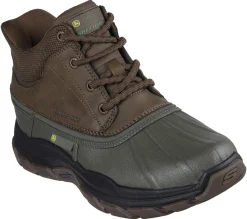 Hands Free Slip-Ins|Boots<SKECHERS John Deere: Slip-ins Respected - Swamper OLIVE / BROWN