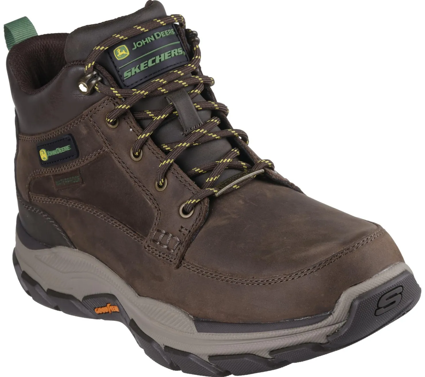 Lace Up|Boots<SKECHERS John Deere: Waterproof Respected - Landin COCOA