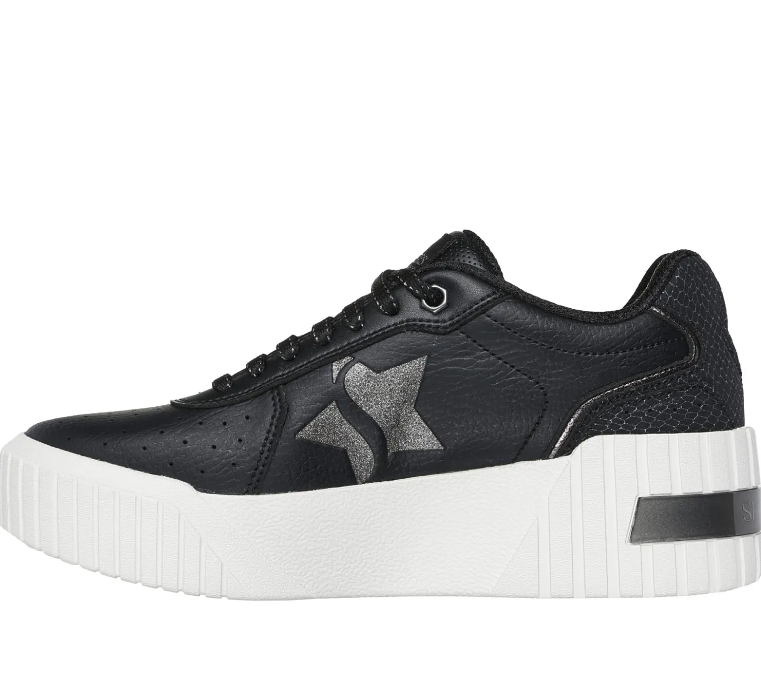 Lace Up|Casual Sneakers<SKECHERS Jumbo Jade - Lifted Chic BLACK