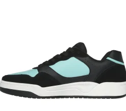 Lace Up|Casual Sneakers<SKECHERS Koopa Court - Volley Low Varsity BLACK / BLUE