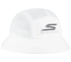 Hats|Accessories<SKECHERS Liberated Mesh Bucket Hat WHITE