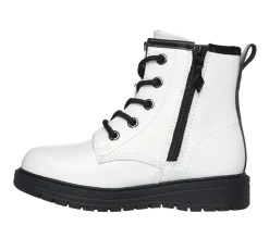 Lace Ups|Boots<SKECHERS Lil Gravlen - Metallic Amor WHITE