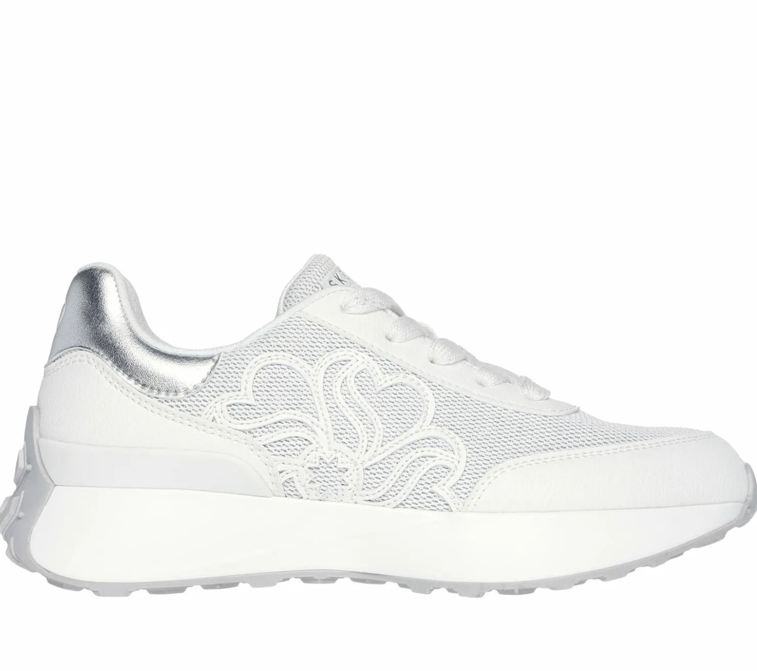 Lace Up|Casual Sneakers<SKECHERS Lingo - Glam Central WHITE