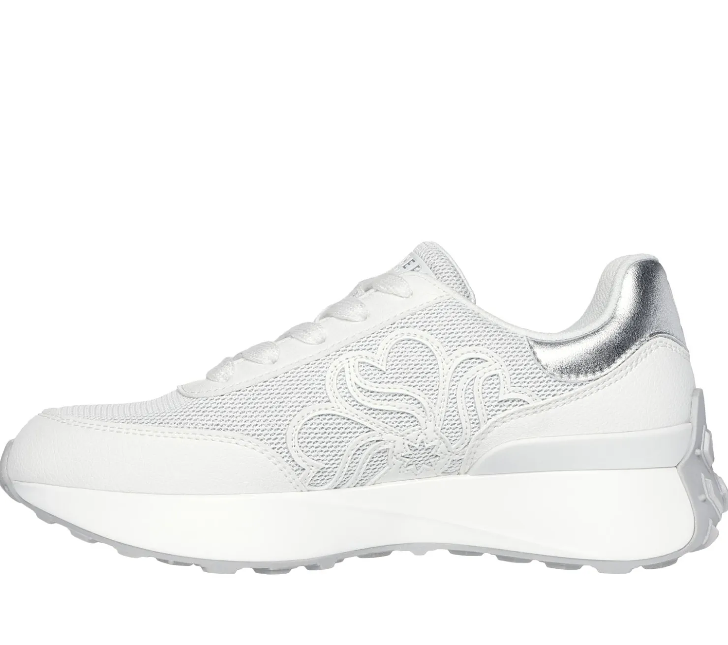 Lace Up|Casual Sneakers<SKECHERS Lingo - Glam Central WHITE