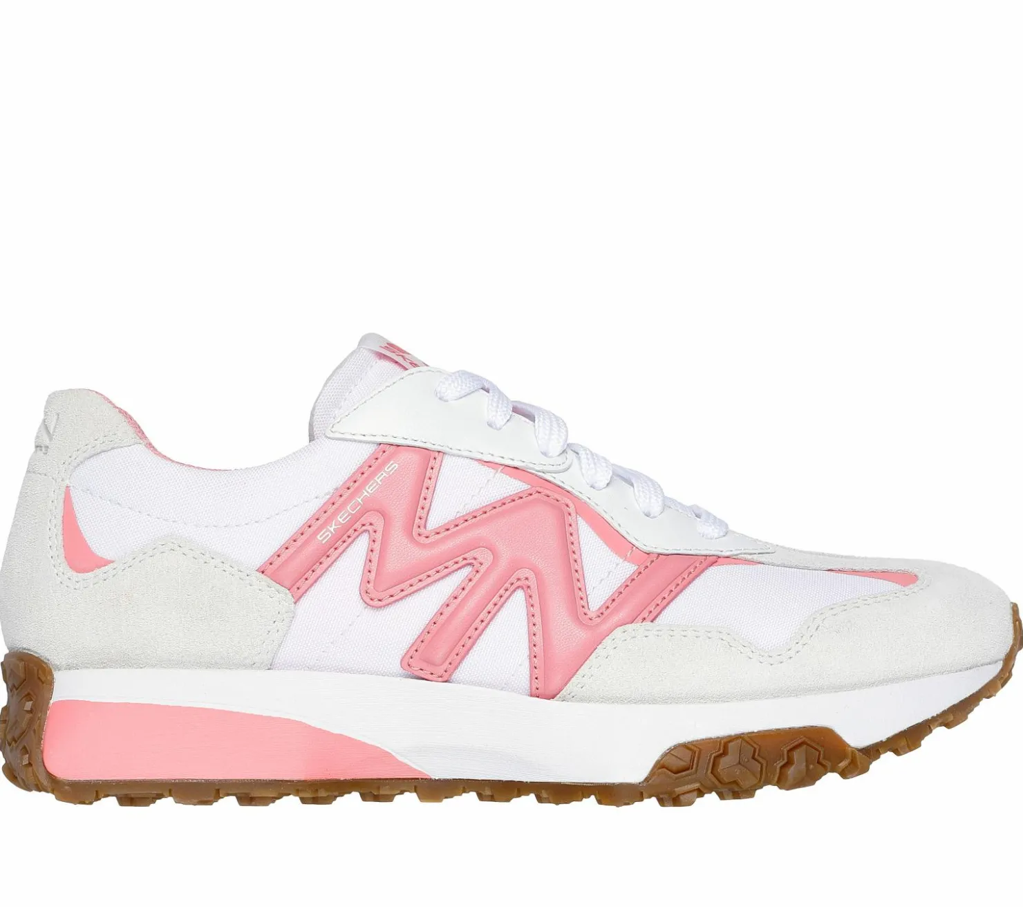 Lace Up|Casual Sneakers<SKECHERS Mark Nason: Upper Cut Neo Jogger - Fleet WHITE / PINK
