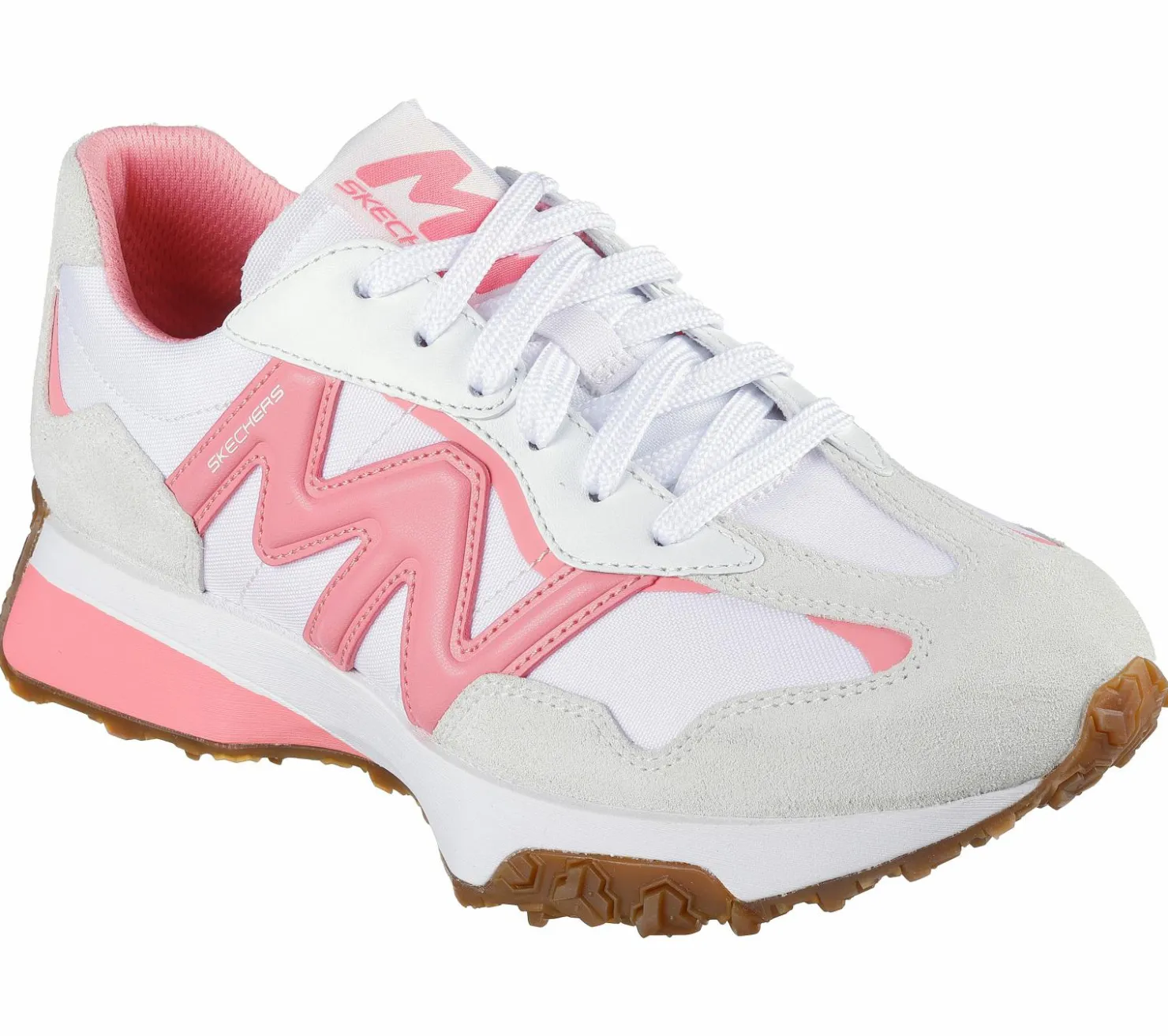 Lace Up|Casual Sneakers<SKECHERS Mark Nason: Upper Cut Neo Jogger - Fleet WHITE / PINK