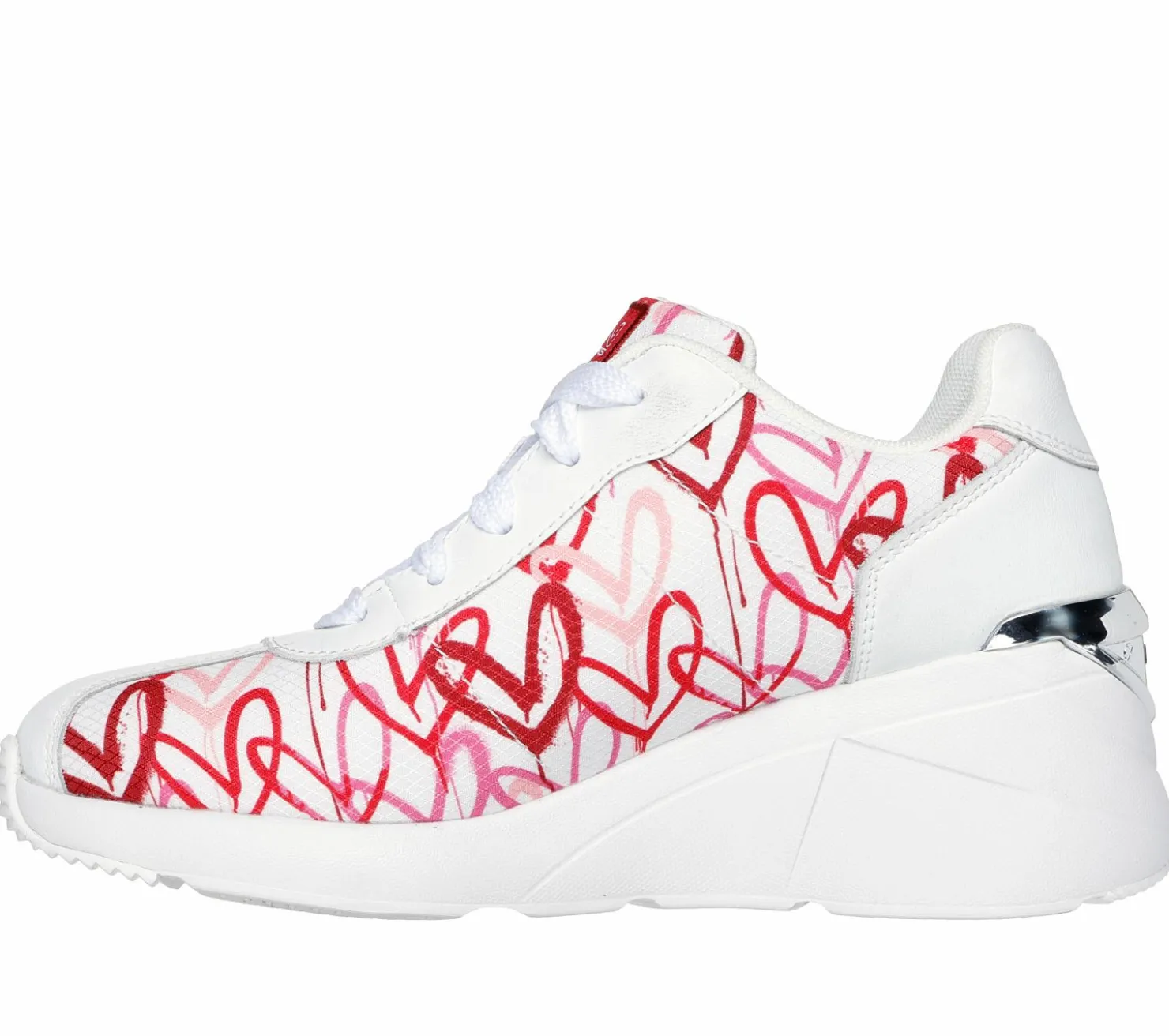 Wedges|Lace Up<SKECHERS Mark Nason X JGoldcrown: A Wedge WHITE / RED