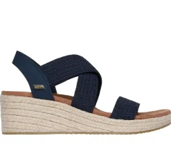 Wedges|Sandals<SKECHERS Martha Stewart: Arch Fit Beverlee - Brentwood NAVY