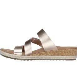 Sandals<SKECHERS Martha Stewart: Breezie - Shiny Luster ROSEGOLD
