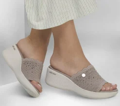 Wedges|Sandals<SKECHERS Martha Stewart: Pier-Lite - Light Essence TAUPE