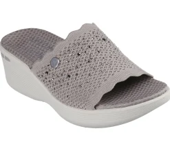 Wedges|Sandals<SKECHERS Martha Stewart: Pier-Lite - Light Essence TAUPE
