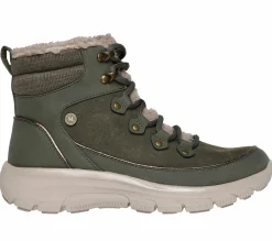 Boots<SKECHERS Martha Stewart Relaxed Fit: Easy Going - Winter Road 2 OLIVE