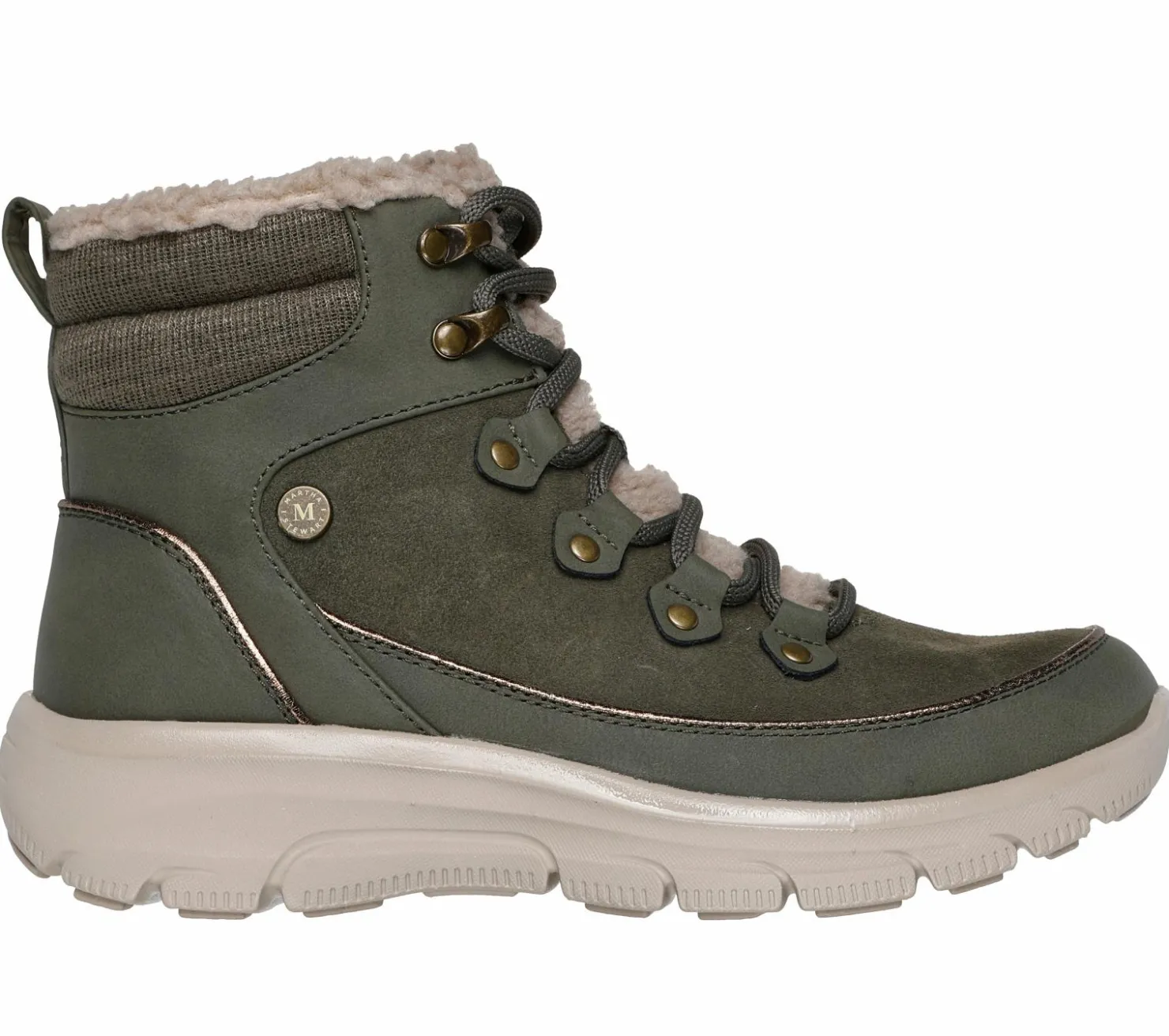 Boots<SKECHERS Martha Stewart Relaxed Fit: Easy Going - Winter Road 2 OLIVE