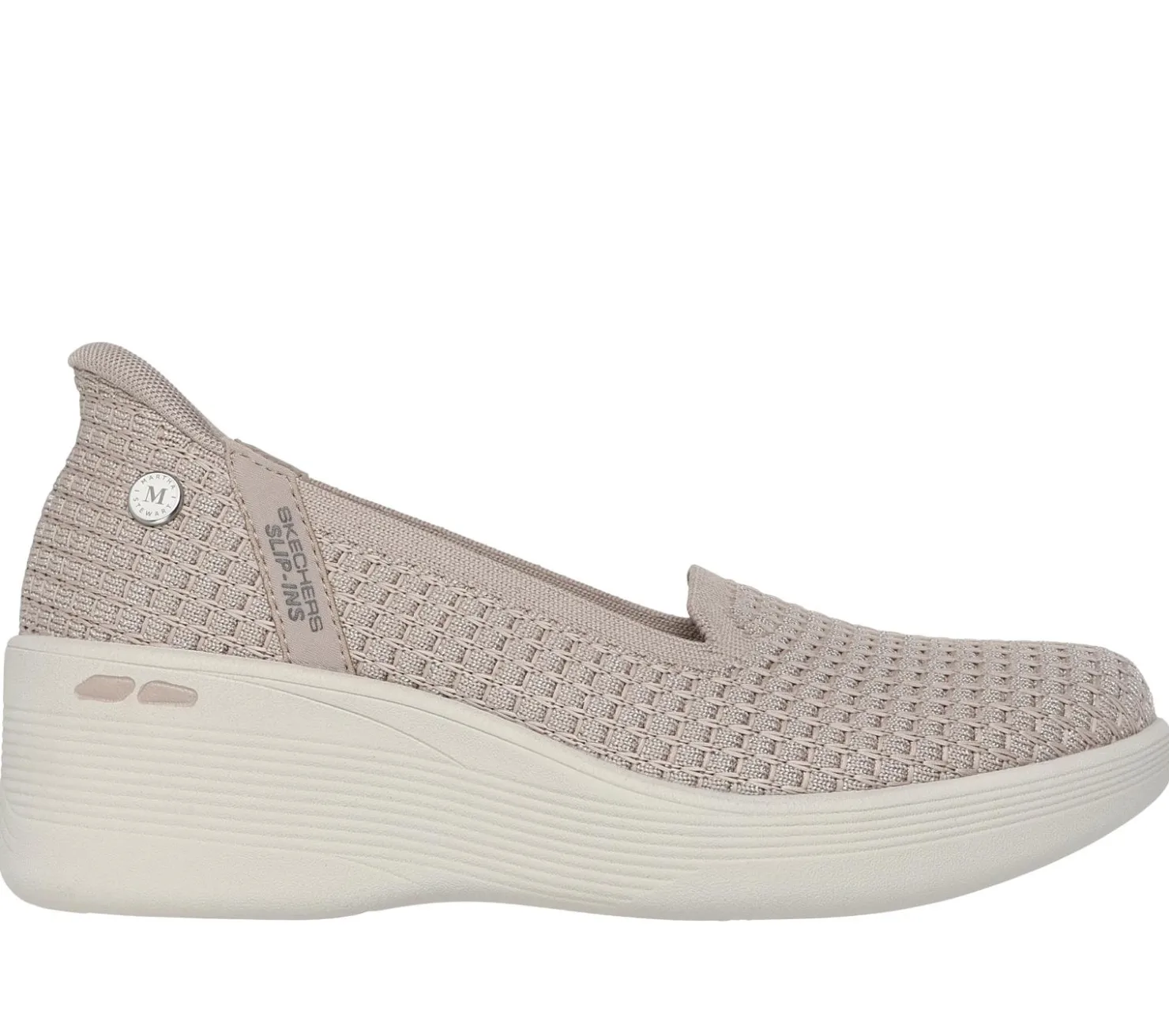 Wedges|Hands Free Slip-Ins<SKECHERS Martha Stewart X Slip-ins: Pier-Lite TAUPE