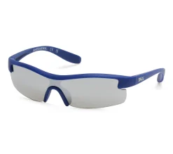 Sunglasses<SKECHERS Matte Semi Wrap Sunglasses NAVY