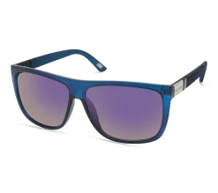 Accessories|Sunglasses<SKECHERS Matte Wayfarer Sunglasses BLUE