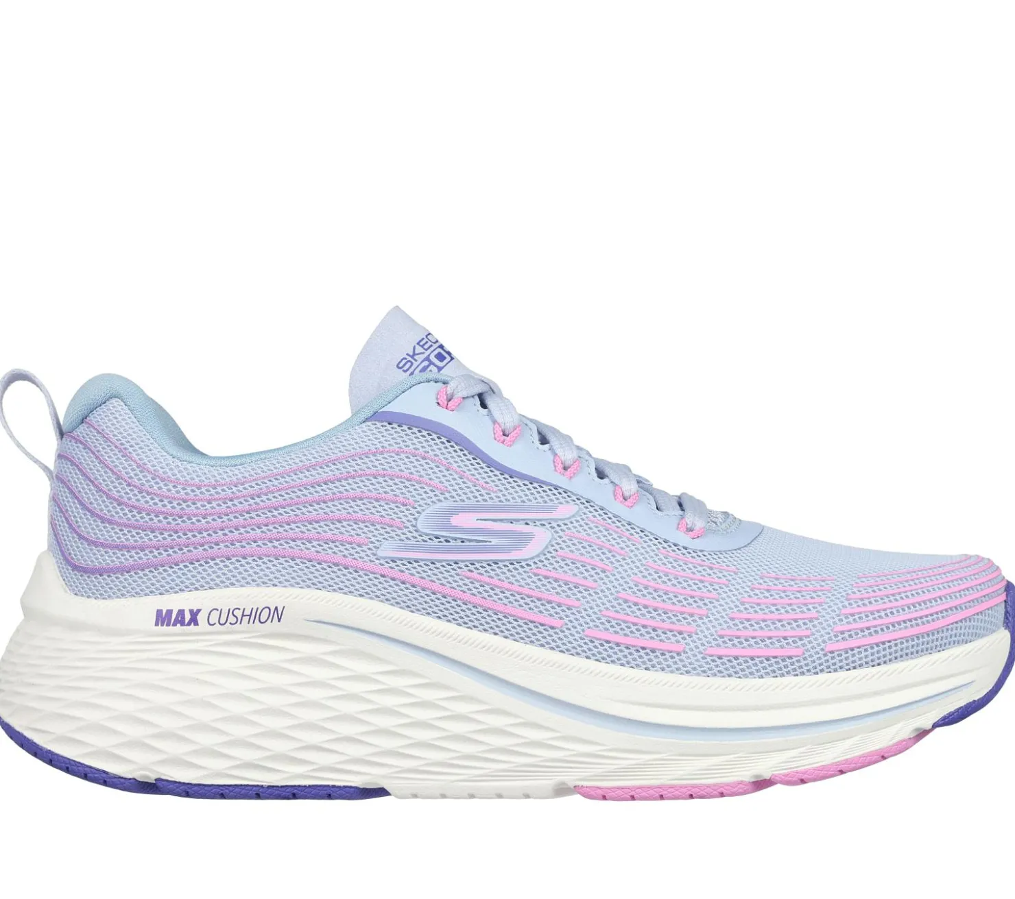 Athletic Sneakers|Lace Up<SKECHERS Max Cushioning Elite 2.0 LIGHT BLUE / PINK