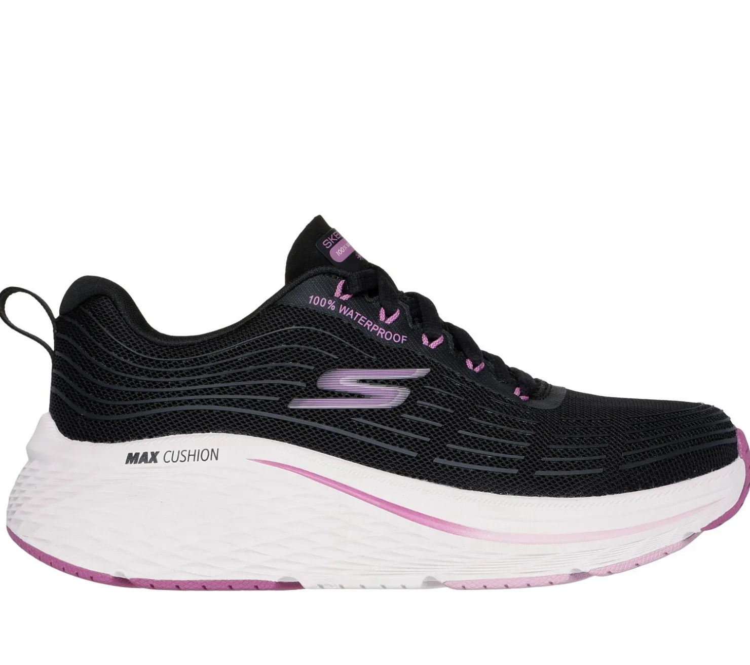 Lace Up|Athletic Sneakers<SKECHERS Max Cushioning Elite 2.0 - Bridgeport BLACK / PINK