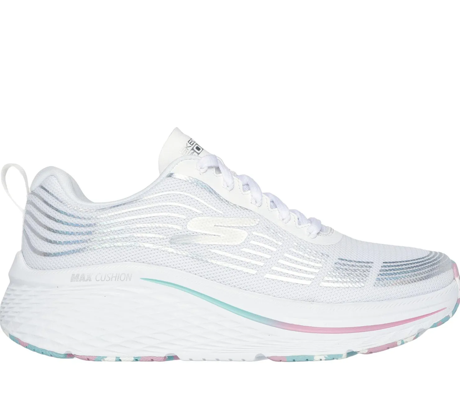 Lace Up|Athletic Sneakers<SKECHERS Max Cushioning Elite 2.0 - Delphina WHITE / MULTI