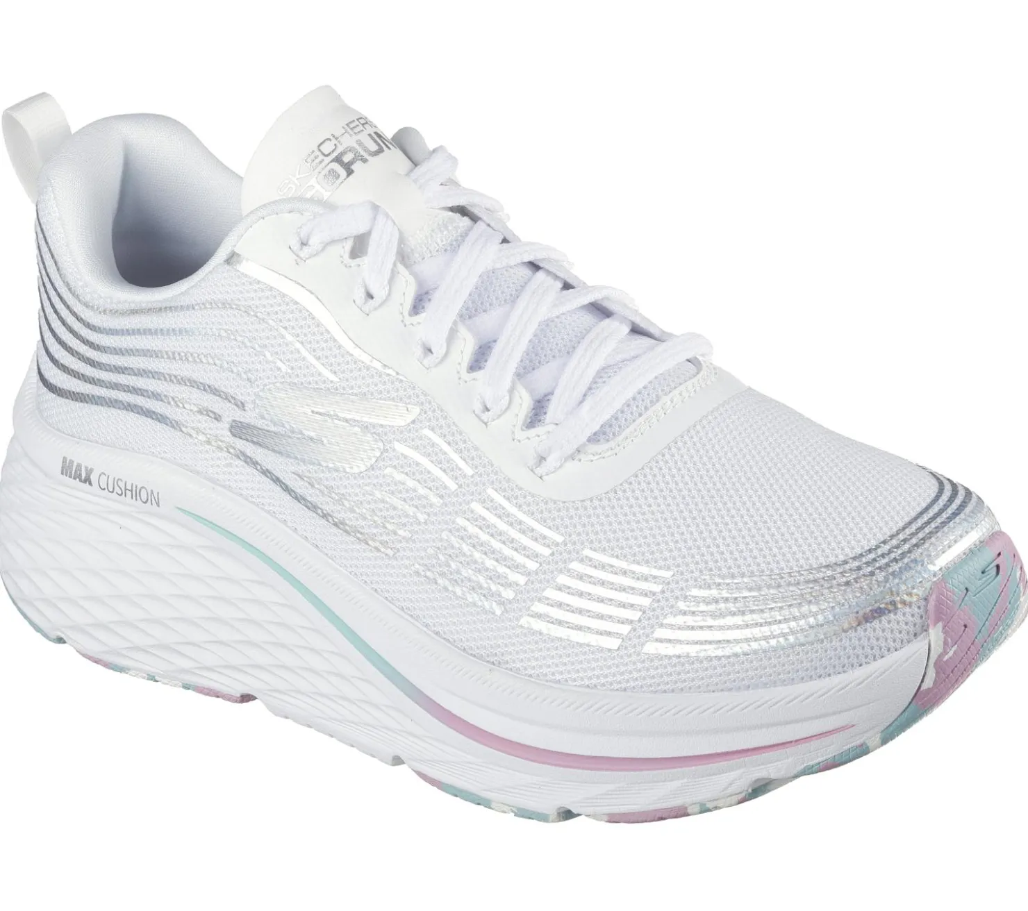 Lace Up|Athletic Sneakers<SKECHERS Max Cushioning Elite 2.0 - Delphina WHITE / MULTI