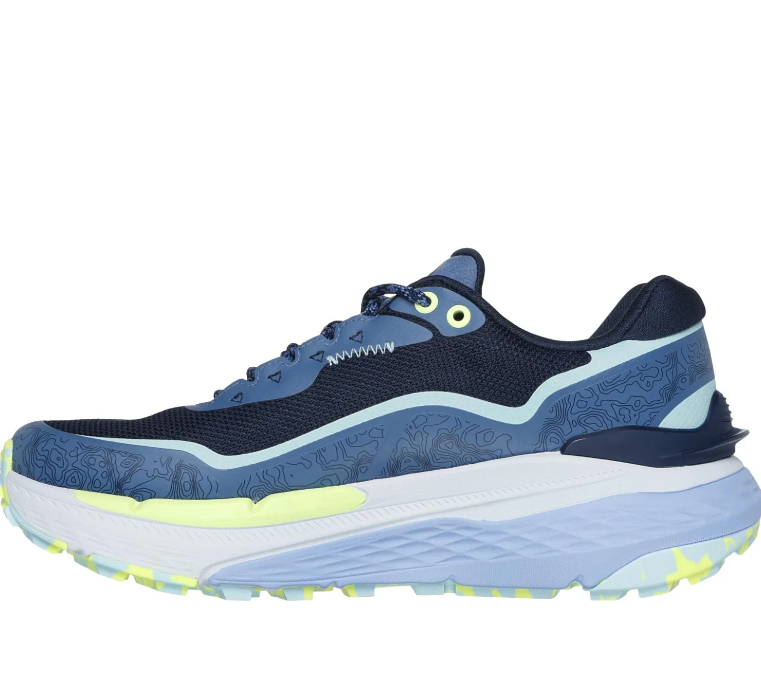 Lace Up|Athletic Sneakers<SKECHERS Max Cushioning Elite Trail 2.0 - Monarch Grove NAVY / MULTI
