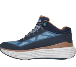 Lace Up|Athletic Sneakers<SKECHERS Max Cushioning Suspension - Terrace NAVY / TEAL