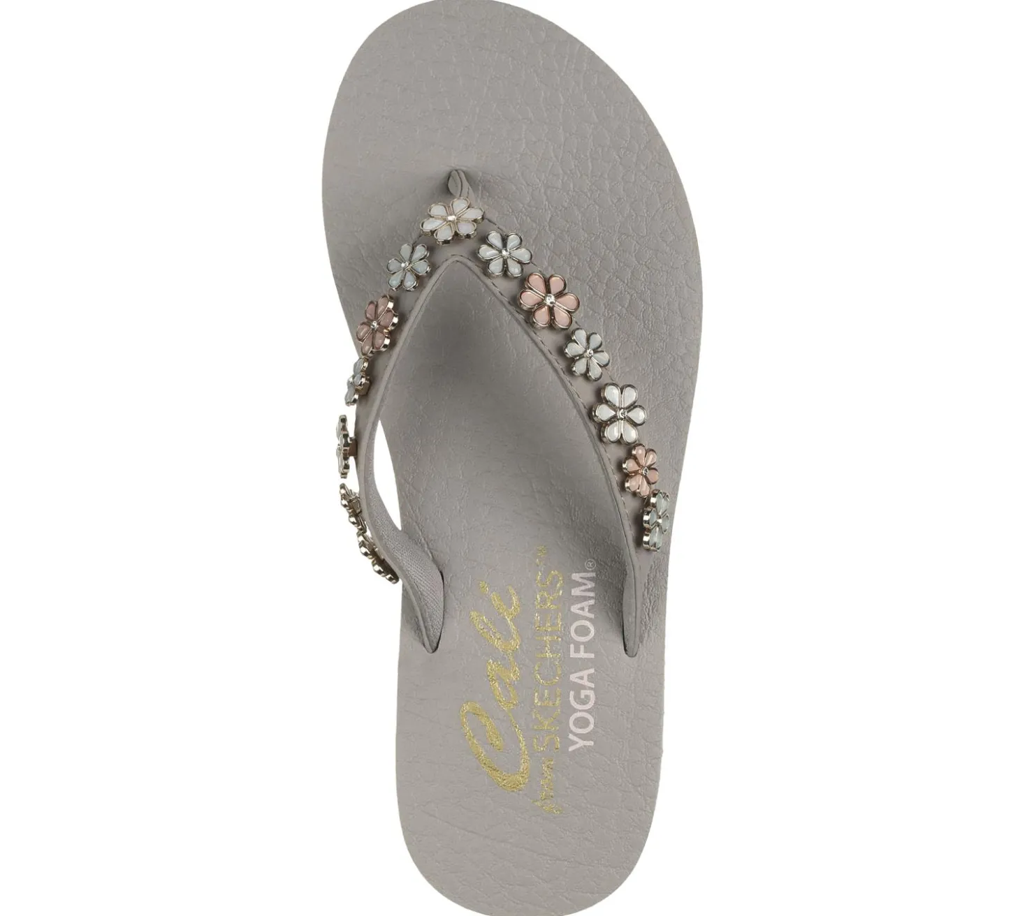 Sandals<SKECHERS Meditation - Daisy Crush TAUPE / MULTI