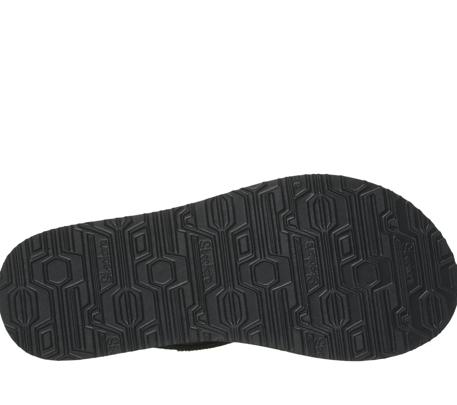 Sandals<SKECHERS Meditation - Rockstar BLACK