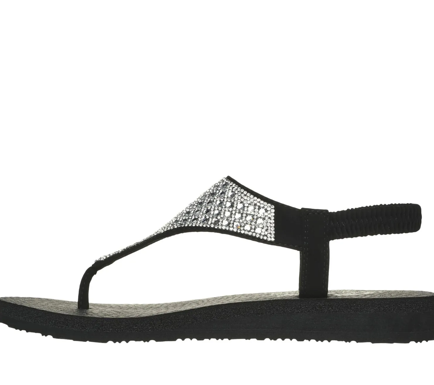 Sandals<SKECHERS Meditation - Rockstar BLACK