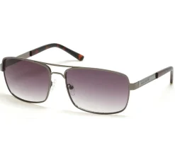 Sunglasses|Accessories<SKECHERS Metal Frame Sunglasses GUNMETAL