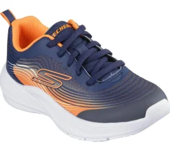 Lace Ups|Athletic Shoes & Sneakers<SKECHERS Microspec Advance - Revconix NAVY / ORANGE