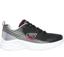 Lace Ups|Athletic Shoes & Sneakers<SKECHERS Microspec II - Vovrix BLACK / RED