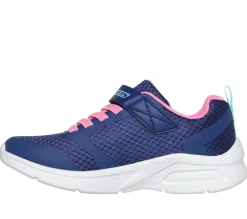 Athletic Shoes & Sneakers<SKECHERS Microspec Max - Racer Gal NAVY / PINK