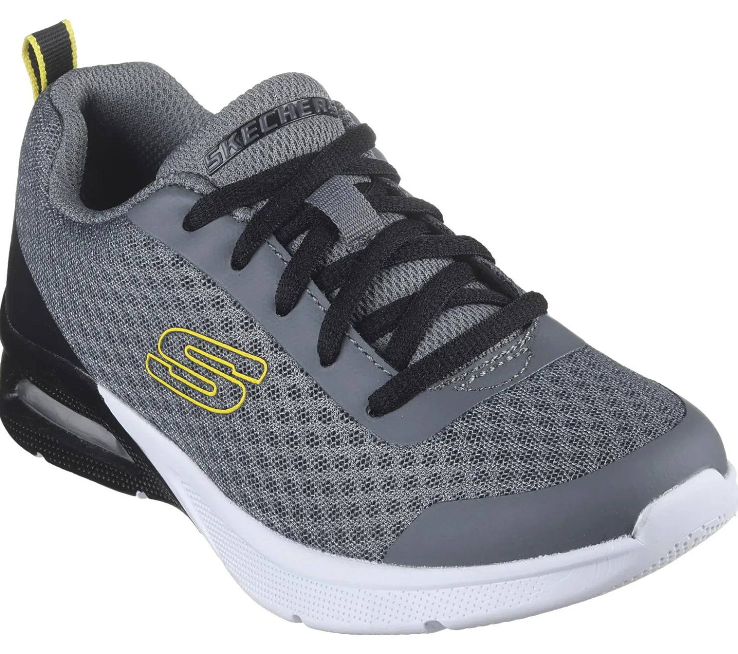 Lace Ups|Athletic Shoes & Sneakers<SKECHERS Microspec Max - Volace CHARCOAL/BLACK