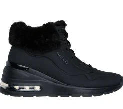 Wedges|Lace Up<SKECHERS Million Air - Elevated Fall Air BLACK