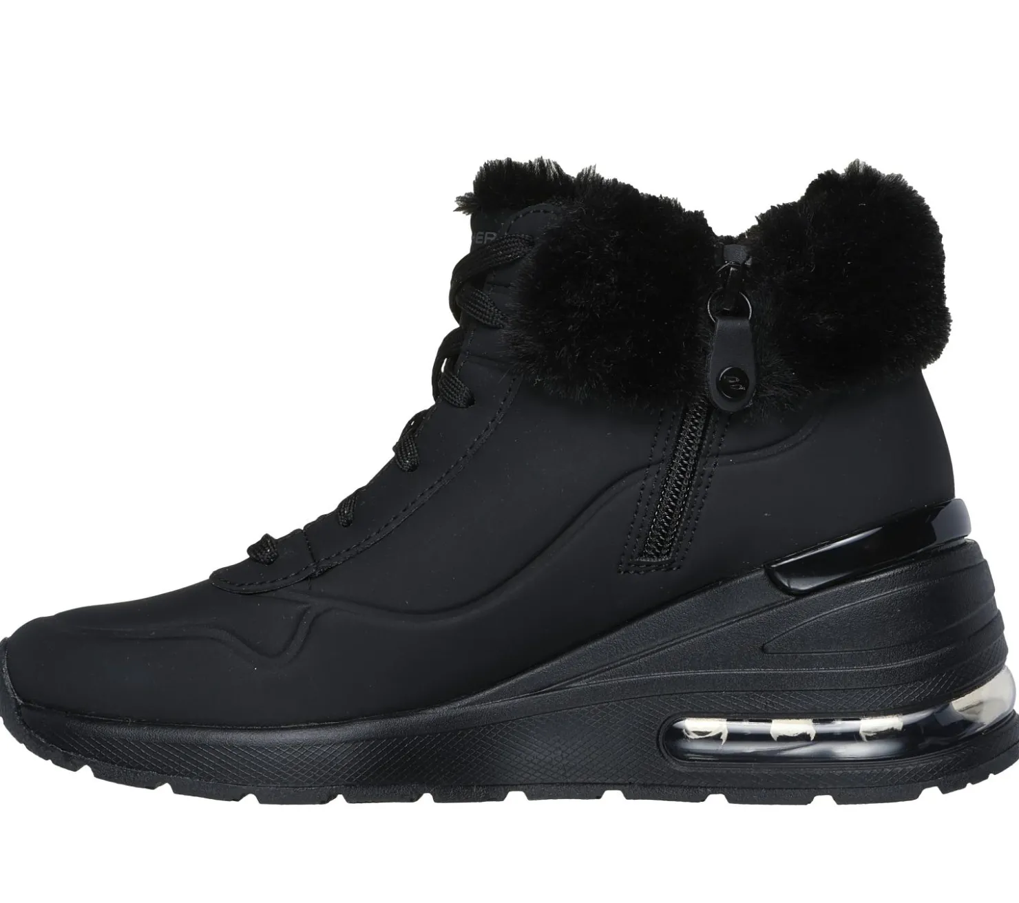 Wedges|Lace Up<SKECHERS Million Air - Elevated Fall Air BLACK