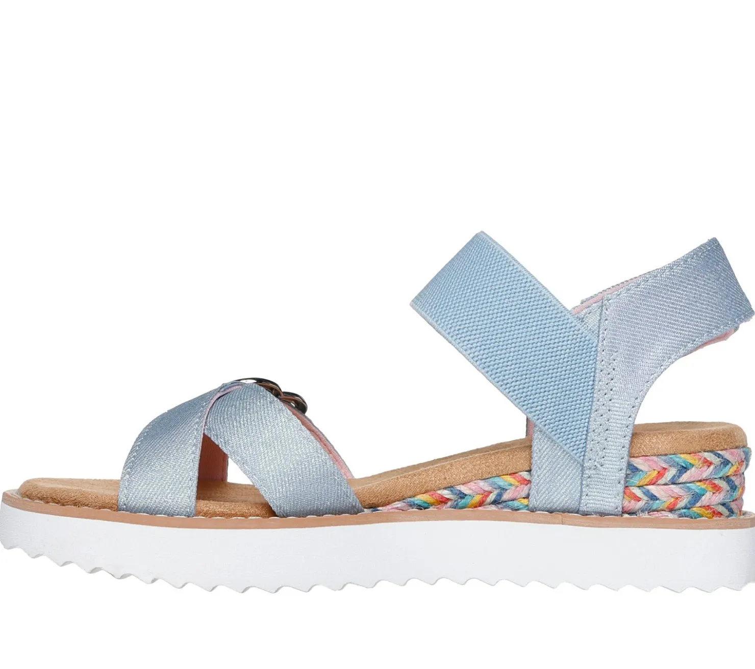Sandals<SKECHERS Miss Desert Hi LIGHT DENIM