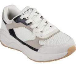 Lace Ups|Athletic Shoes & Sneakers<SKECHERS Nova Jogger - Chroma Classic NATURAL / BLACK