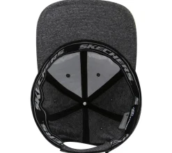 Hats|Accessories<SKECHERS On The Road Flat Brim Hat CHARCOAL