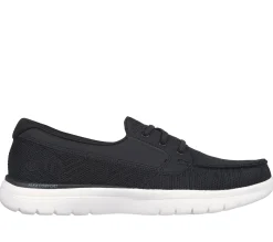 Boat Shoes|Slip-Ons<SKECHERS On-the-GO Flex - Oasis BLACK / WHITE