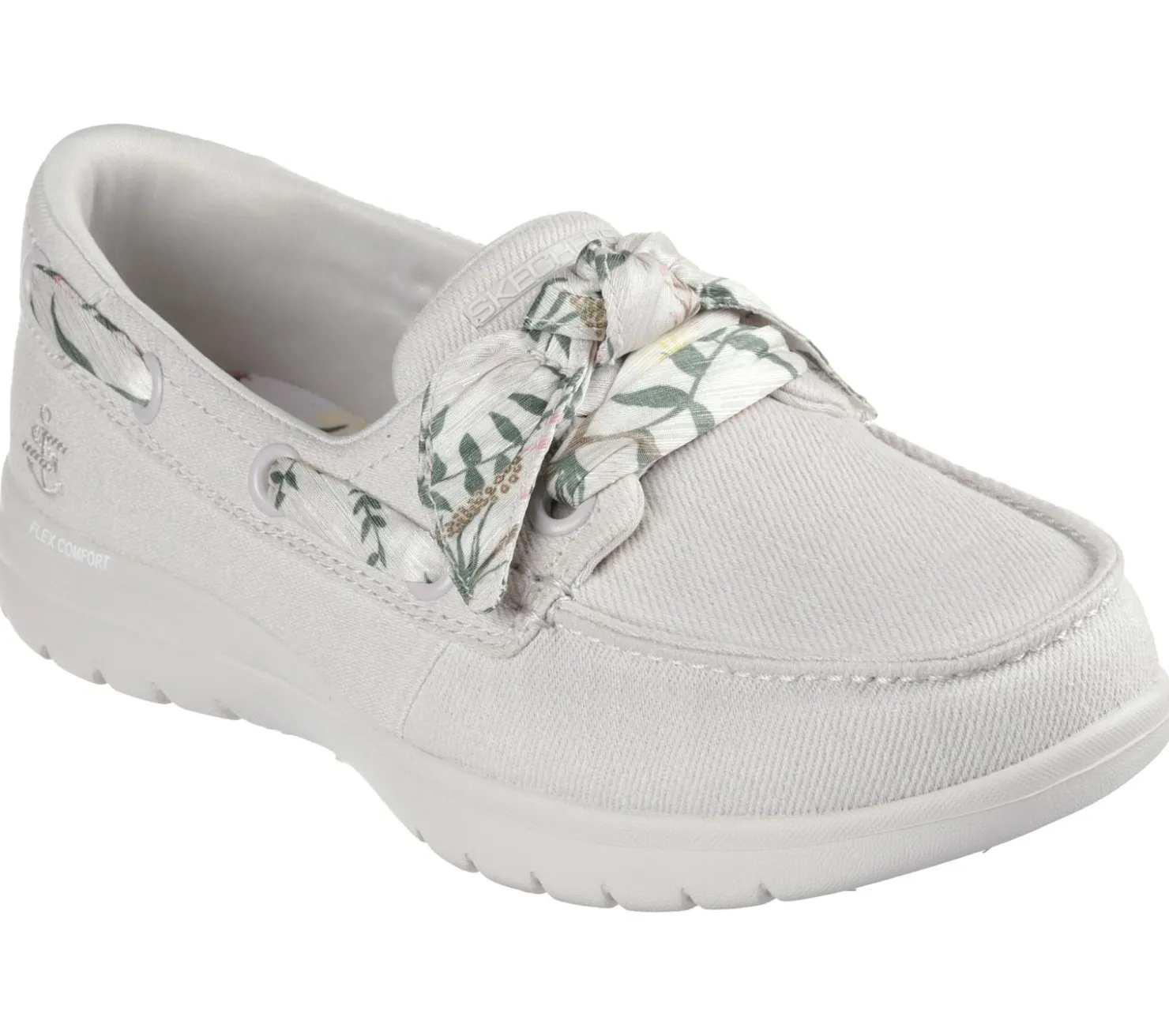 Boat Shoes|Slip-Ons<SKECHERS On-the-GO Flex - Seaside Daisy NATURAL