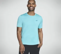 Tops|Tops<SKECHERS Performance Charge Tee TURQUOISE / YELLOW
