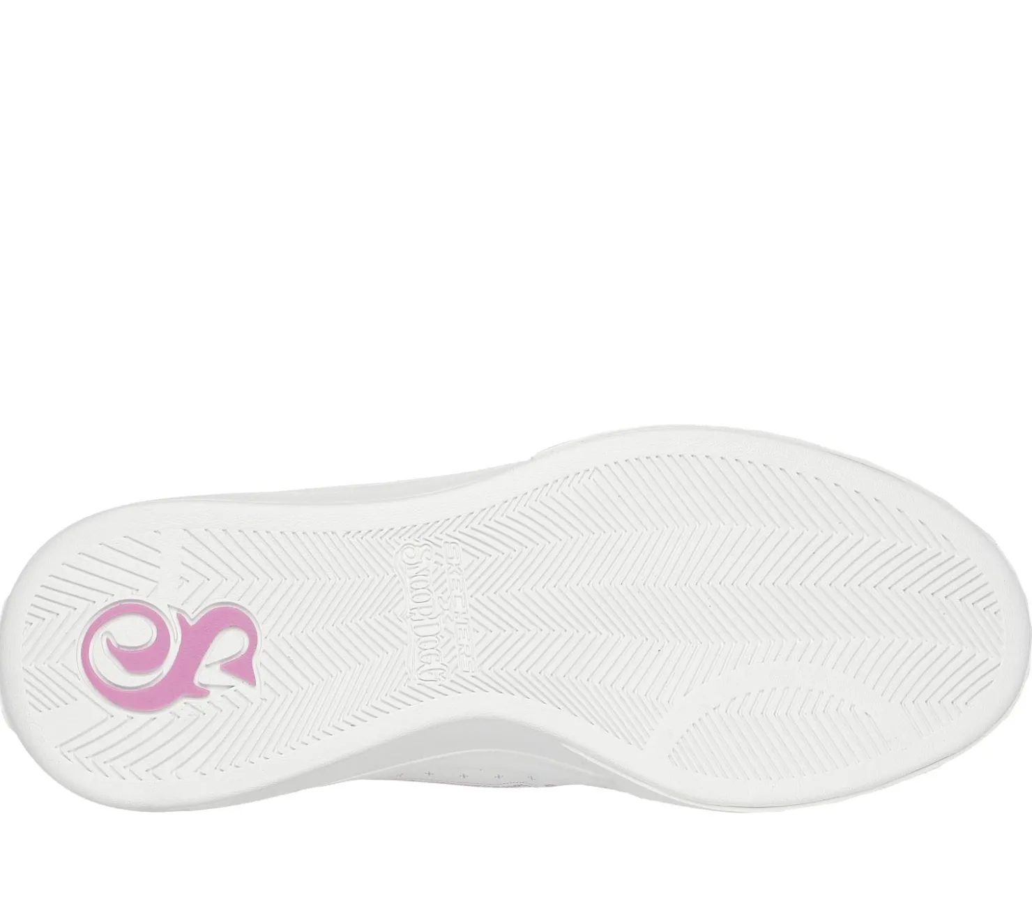 Hands Free Slip-Ins|Casual Sneakers<SKECHERS Premium Leather Slip-ins Snoop One - Double G WHITE / PINK