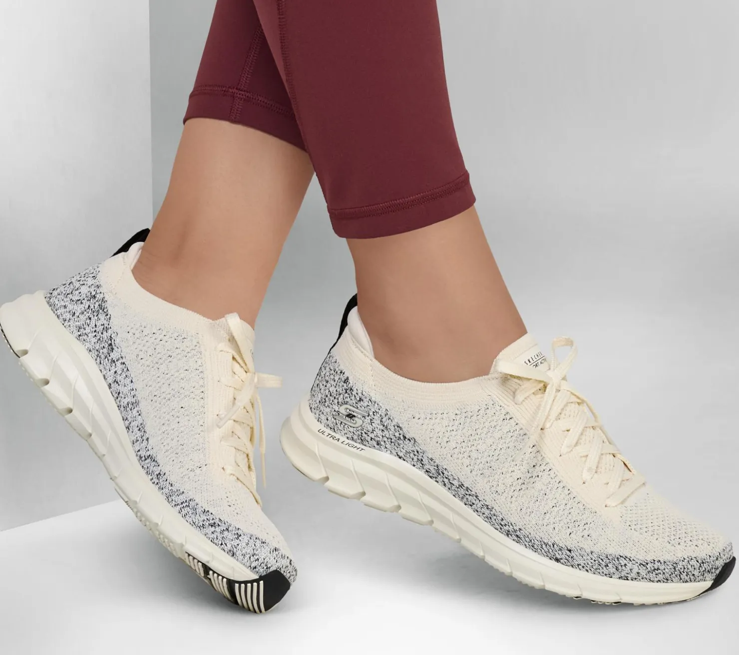 Slip-Ons|Casual Sneakers<SKECHERS Pure Flex - Pulse NATURAL / BLACK