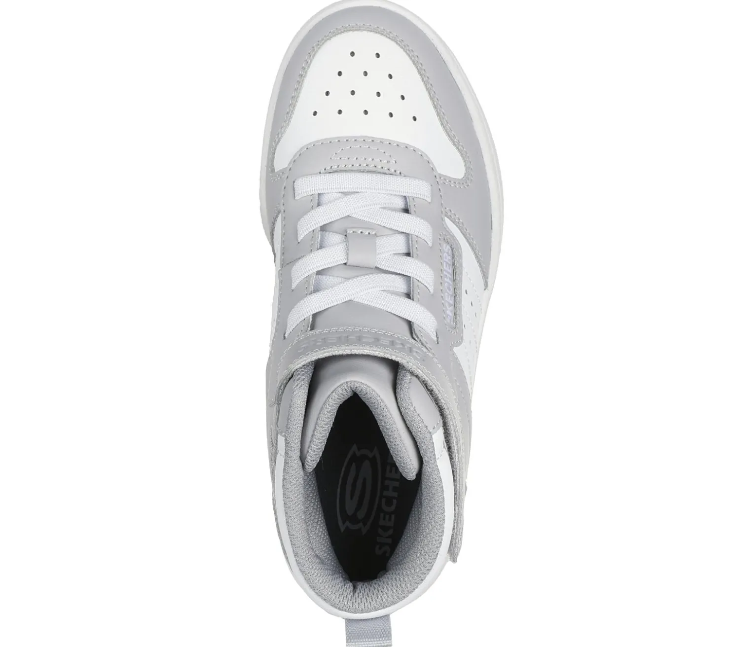 Athletic Shoes & Sneakers<SKECHERS Quick Street - Rapid Avenue LIGHT GRAY / WHITE